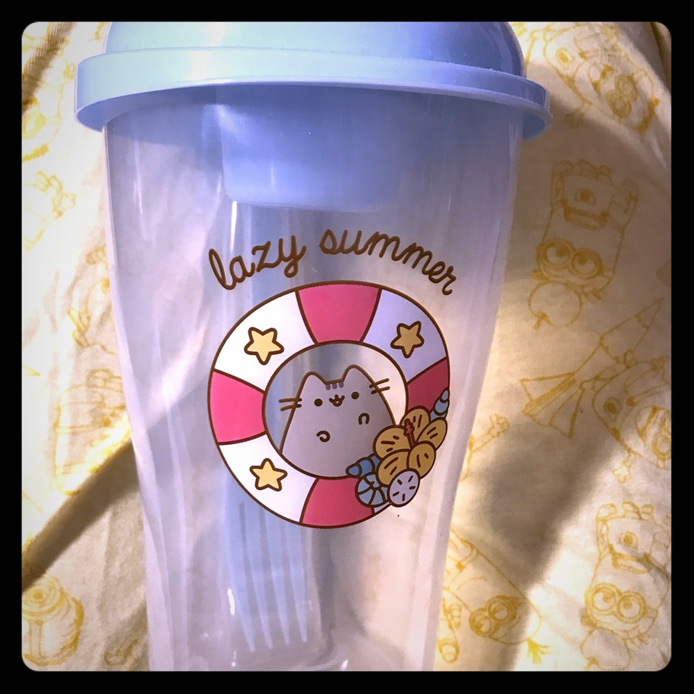 Pusheen Salad Container